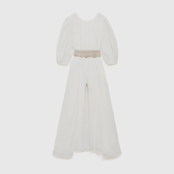 Bow long jumpsuit