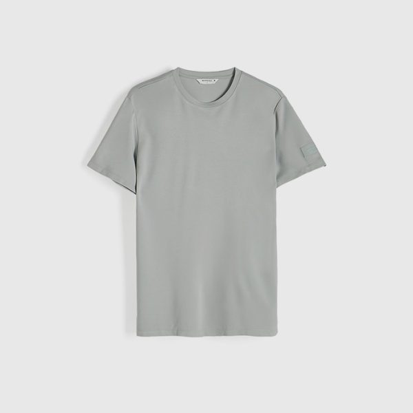 Regular fit T-shirt with appliqués