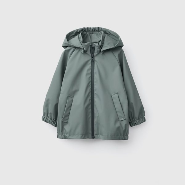 Rubberised raincoat